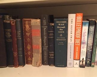 Small selection of books.
