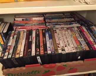 DVDs.