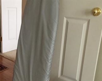 Iron and ironing board.