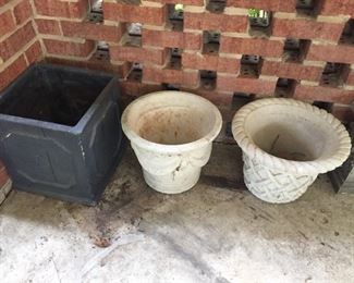 Beautiful outdoor furniture, pots and Garden statues.