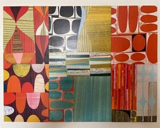 Item 37:  Mixed Media Original Art - 16" x 12": $65