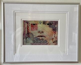 Item 38:  Framed, Matted Artwork: $45