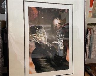 Item 40:  Far-out Artwork - 22.75" x 29.5": $75