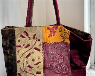 Item 57:  Moyna Patchwork Shoulder Bag: $28