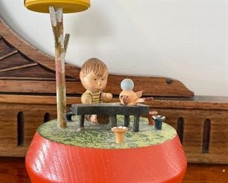 Item 67:  Vintage Anri Music Box, Italy: $65