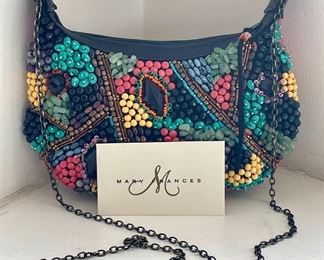 Item 83:  Mary Frances Beaded Purse: $145