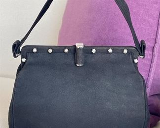 Item 85:  Vintage Dofan Black Purse: $45