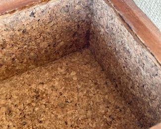 detail - cork interior