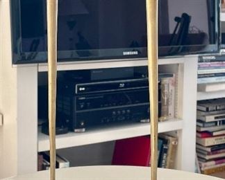 Item 104:  Vintage Tapered Brass Mid Century Candlesticks - 11.75":  $42 