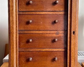 Item 148:  Small Chest of Drawers, Jewelry Case: $95