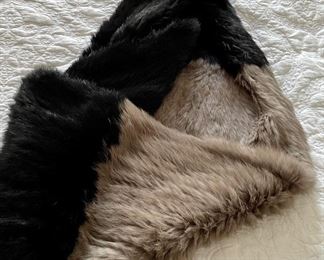 Item 177:  Jocelyn Rabbit Fur Eternity Scarf: $24