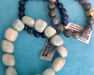 Item 191:  Set of 3 Stretchy Bracelets:  $26