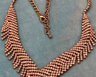 Item 240:  Rhinestone Necklace: $35