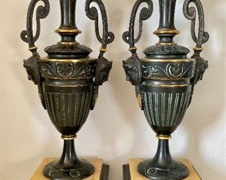 Item 23:  19th C. French Urns - 11": $425