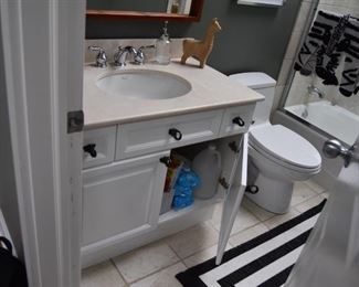 $250 -- 37.5" x 32" x 22" with elephant cabinet handles for children's bath (which can be switched out!)