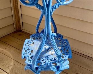 Cast iron table