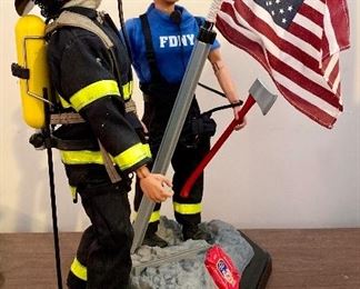 Fire fighter/police tribute 