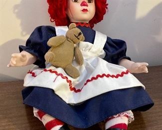Raggedy Ann doll