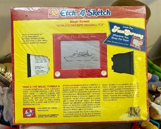 Etch a sketch vintage sealed