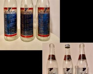 Sports memorabilia old bottles