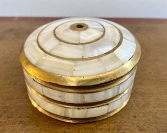 Mother of Pearl Trinket box