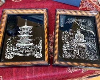 Mother of Pearl buddha art 