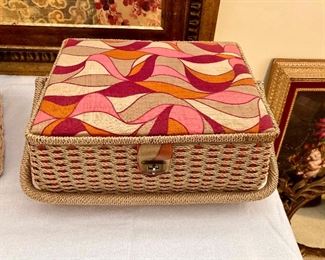 Vintage sewing box