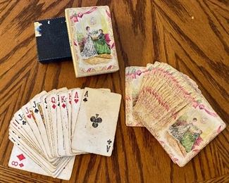 Vintage playing cards