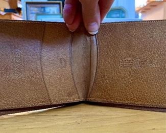 Vintage leather Coca Cola wallet 