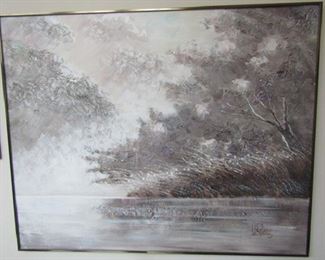 Lee Reynolds 60x49 original wall art signed. Beautiful