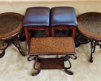 KAMA205 End Tables Bar Stools