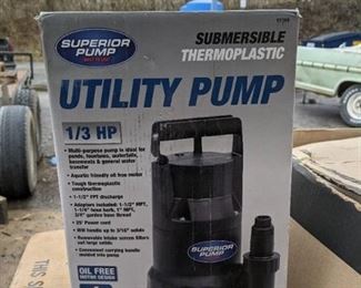 Superior Utility Pump Submersible Thermoplastic