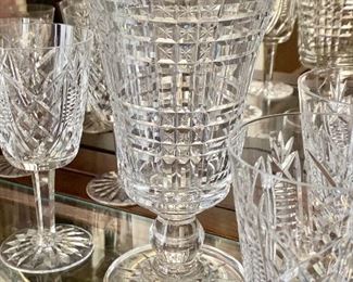 $150 each - Waterford vase (one of two available).  9.75" H, 5.5" diam. 