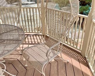 Chair: 56"H; 27.5"W; 27"D