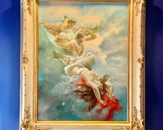 $600 - "Heaven" giclee - 49" H, 40" W. 