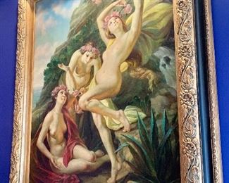 $600 -  "Maidens" giclee - 48" H x 39" W. 