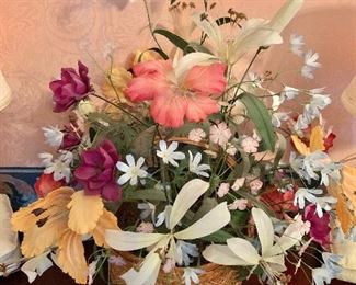 $30 Floral decorative bouquet #5  Approx 19.5" H, 21.5" W, 21" D. 