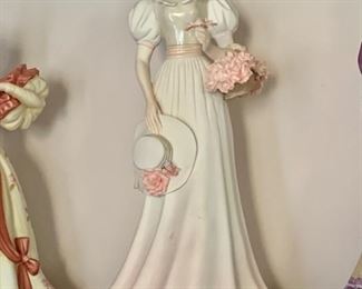 $20 Lenox figure #6 - small chip in dress skirt