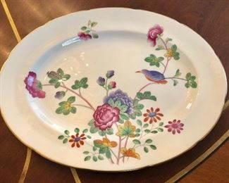 $40 Wedgewood serving platter "Cuckoo Williamsburg" 