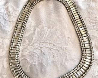 $40 Sparkly choker necklace never worn tag attached  " The Icing" 