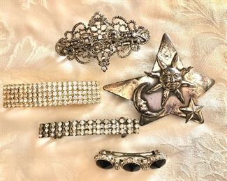$12 each Barrettes of all kinds  all sold except SUN barr, skinny barrette 