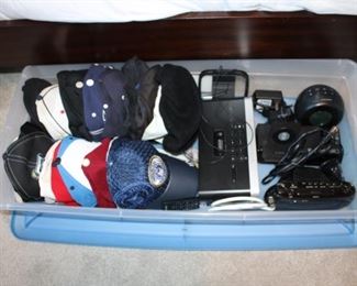 ELECTRONICS, BASEBALL CAPS