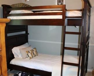 BUNK BEDS W/NEW MATTRESSES