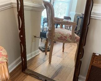 CH	#7	Wooden mirror 28"x40"	 $20.00 		