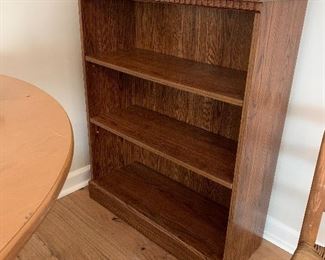 	#29	Oak bookshelf 30"x12"x36.5"	 $20.00 		