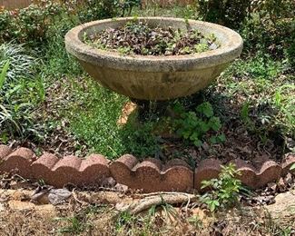 	#54	Large Concrete planter	 $40.00 		