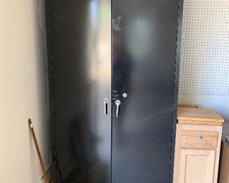 	#78	Metal cabinet 36"x24"x78"	 $75.00 		