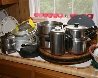 VINTAGE COPPER BOTTOM REVERE WARE