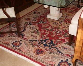 8/10 WOOL HAND KNOTTED RUG - TURKEY