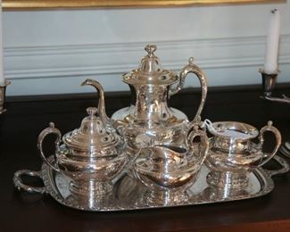 SILVERPLATE TEA SERVICE